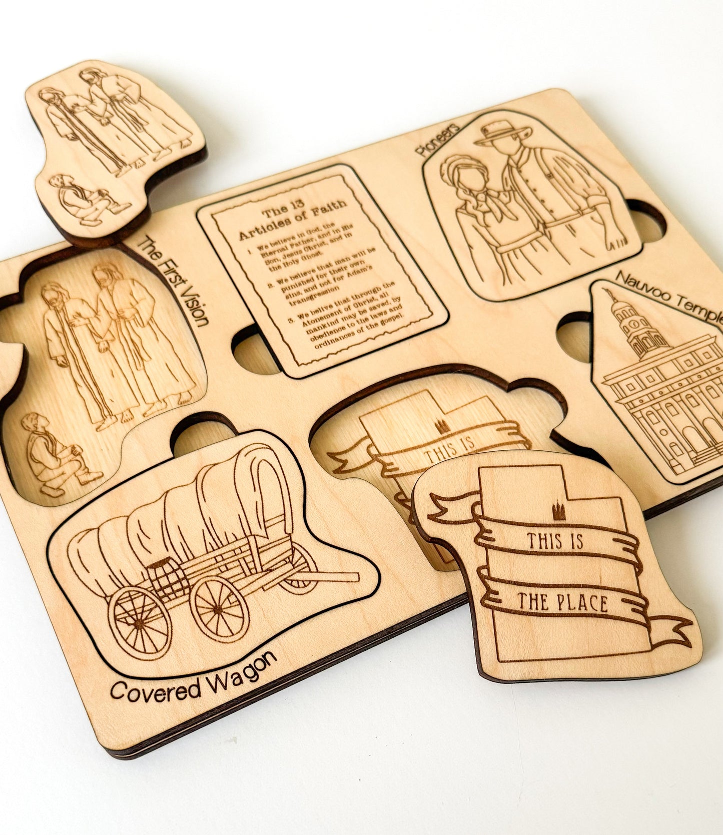 Doctrine & Covenants Board Puzzle