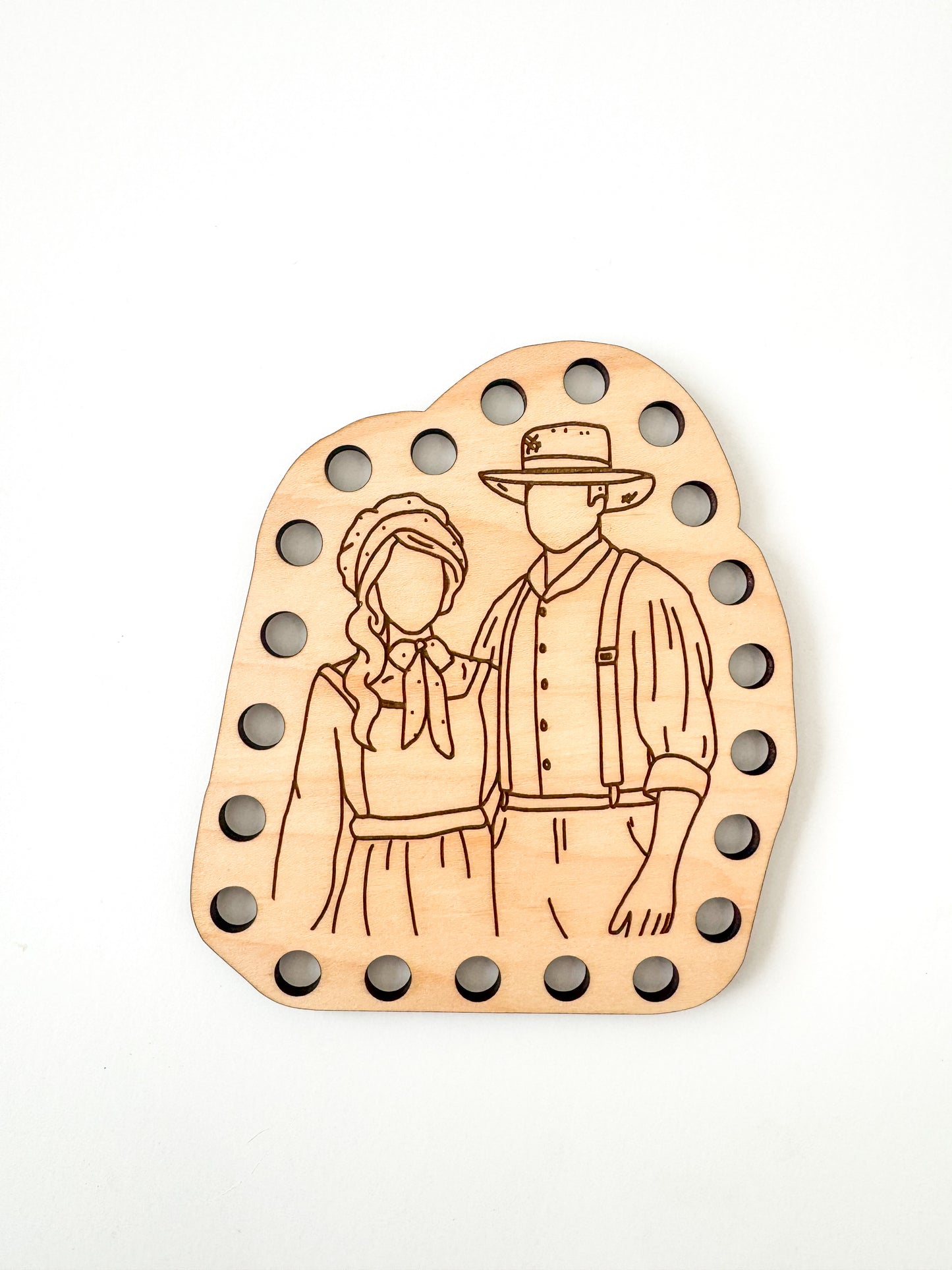 Doctrine & Covenants Wooden Lacing Cards – Latter-day Saint Montessori Toy for Kids