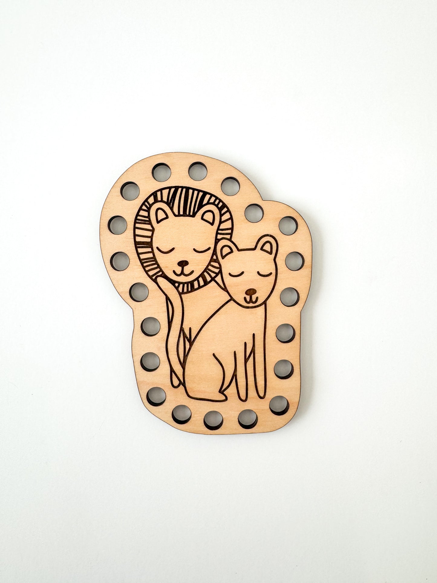 Old Testament Wooden Lacing Cards – Gospel-Inspired Montessori Toy for Kids