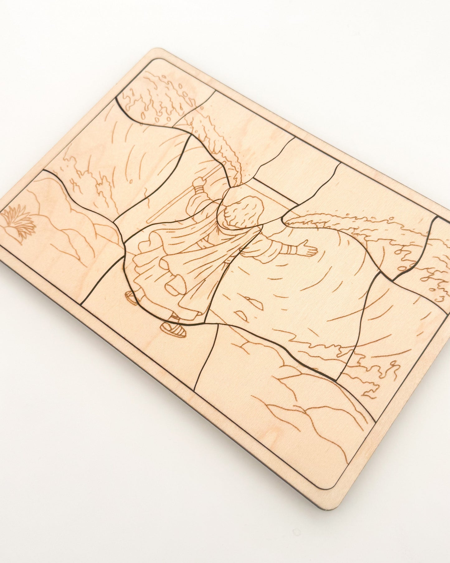 Moses Parts the Red Sea | Old Testament Story Puzzle