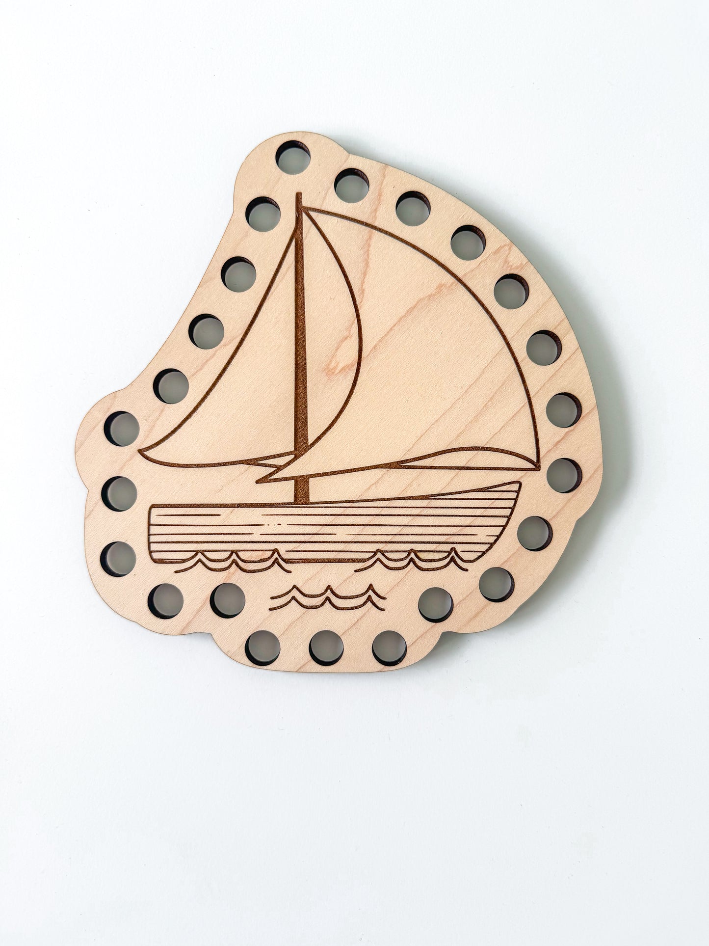 Book of Mormon Wooden Lacing Cards – Latter-day Saint Montessori Toy for Kids