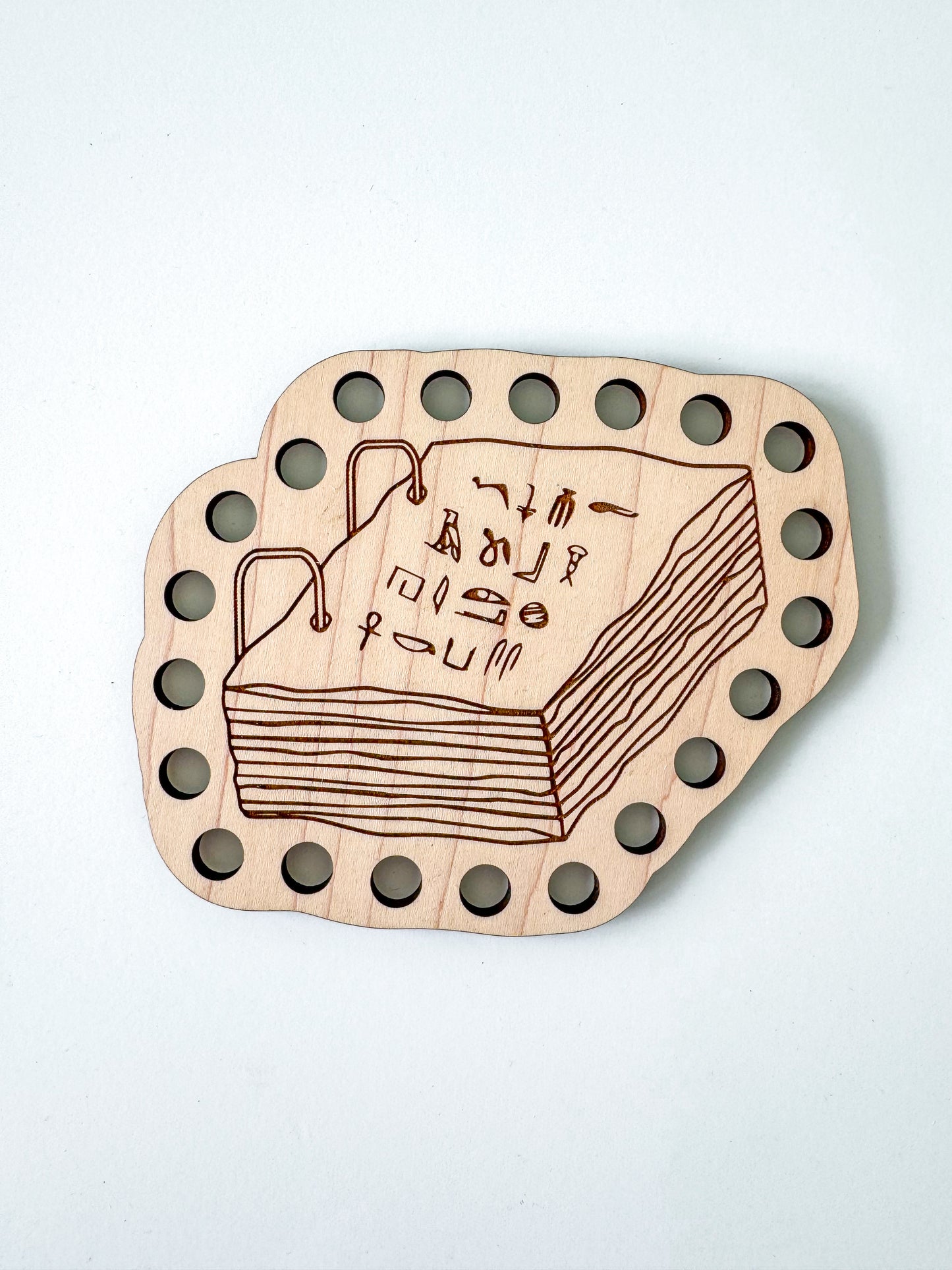 Book of Mormon Wooden Lacing Cards – Latter-day Saint Montessori Toy for Kids
