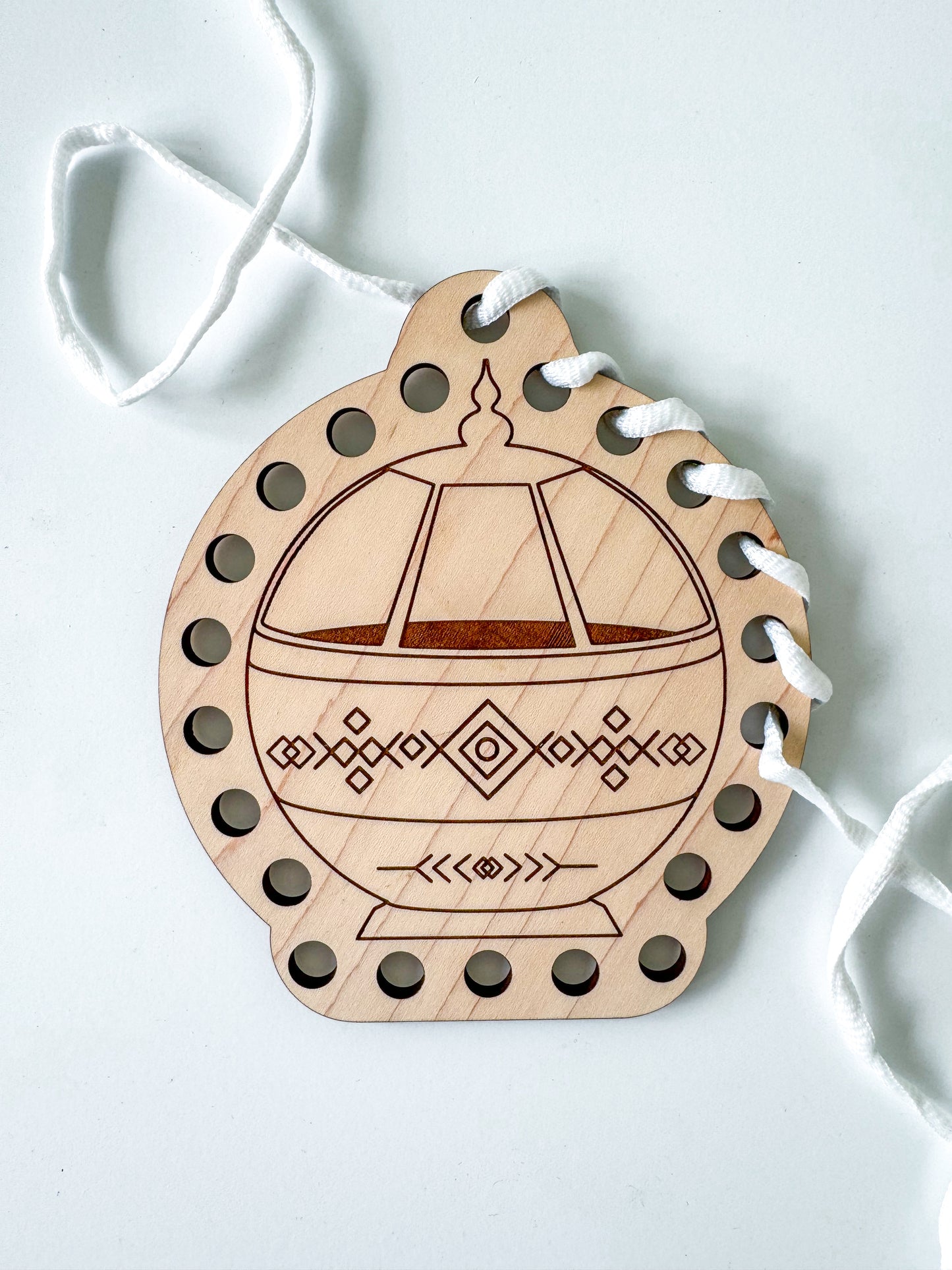 Book of Mormon Wooden Lacing Cards – Latter-day Saint Montessori Toy for Kids