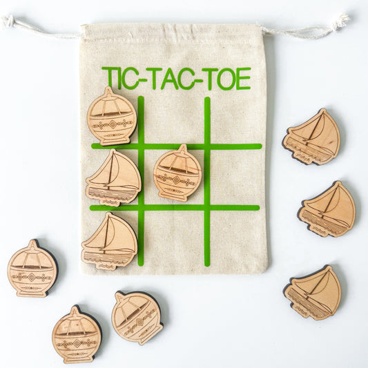 Book of Mormon Themed Tic Tac Toe Game – Faith-Inspired Travel Game for Families & Kids