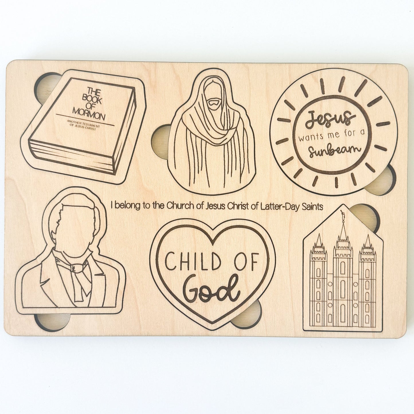 LDS Gospel Board Puzzle