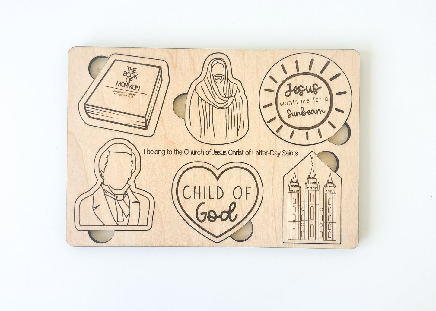 LDS Gospel Board Puzzle