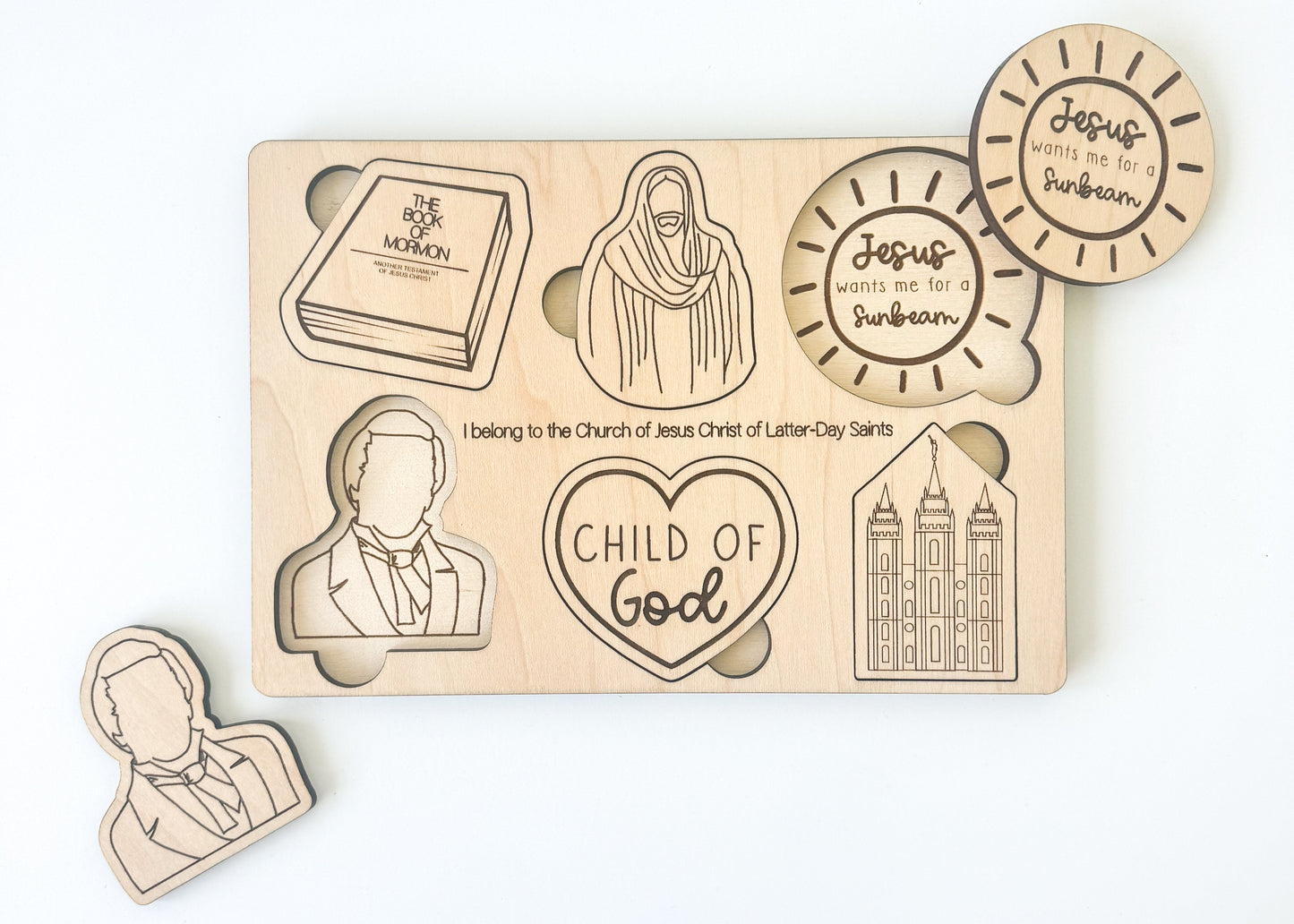 LDS Gospel Board Puzzle
