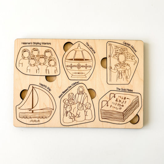 Book of Mormon Board Puzzle