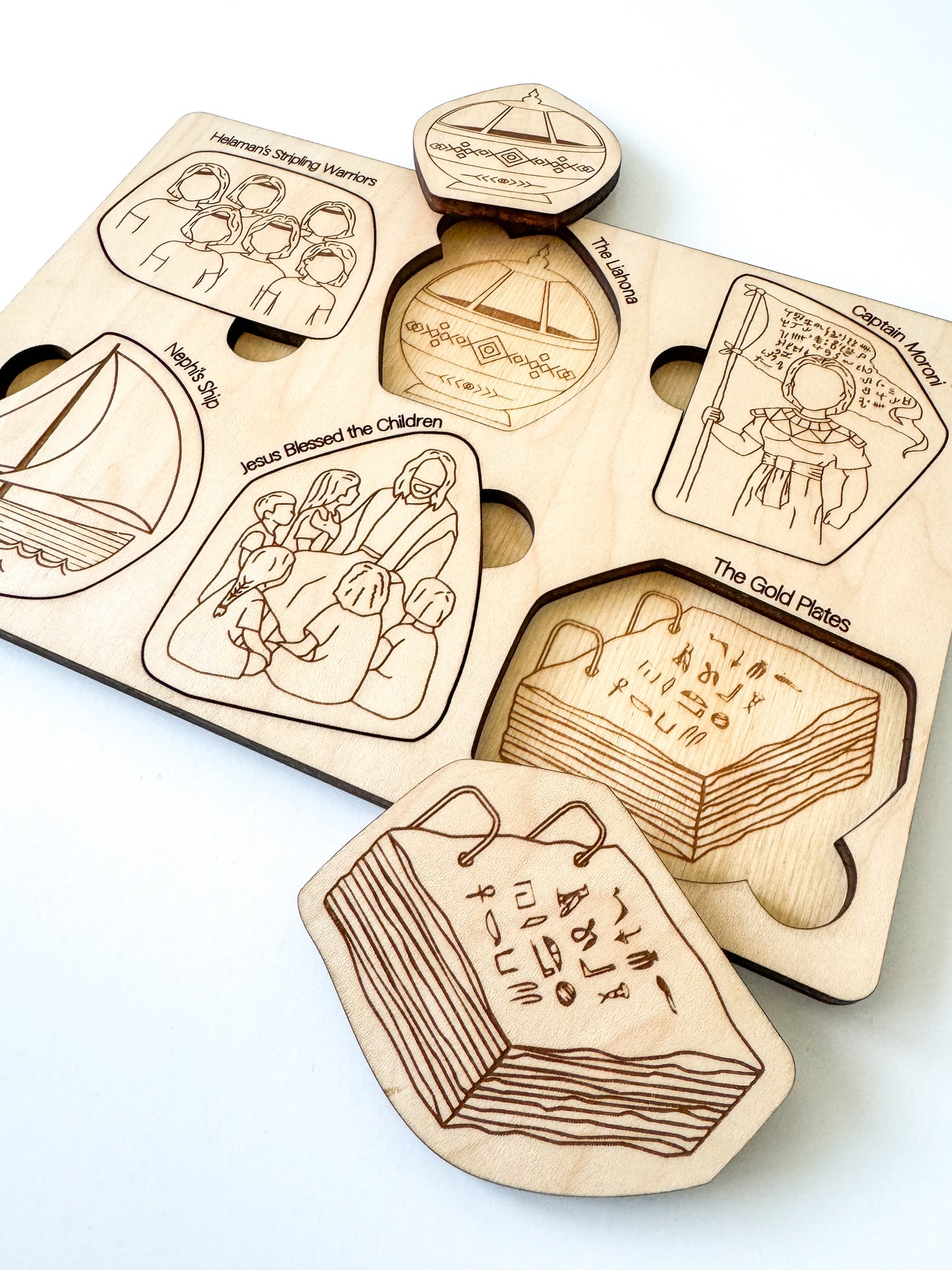 Book of Mormon Board Puzzle