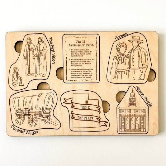 Doctrine & Covenants Board Puzzle